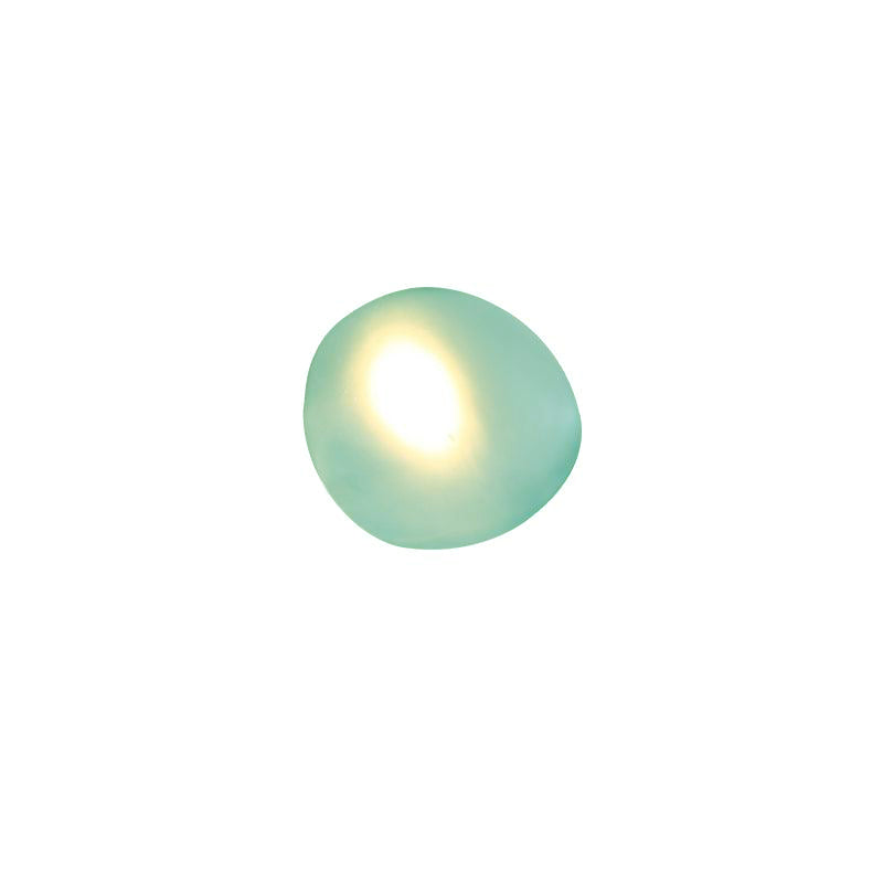 Pebble Glass Wall Lamp 8.6 in LED Indoor Wall Ceiling Light Sculptural Modern Fixture Ambient Lighting | Thomler