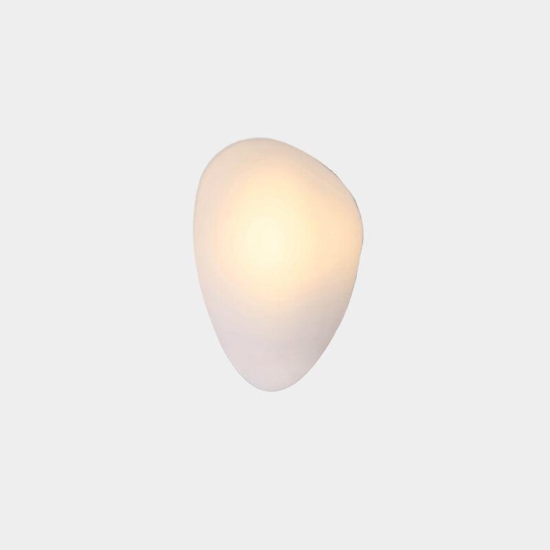 Pebble Glass Wall Lamp 8.6 in LED Indoor Wall Ceiling Light Sculptural Modern Fixture Ambient Lighting | Thomler