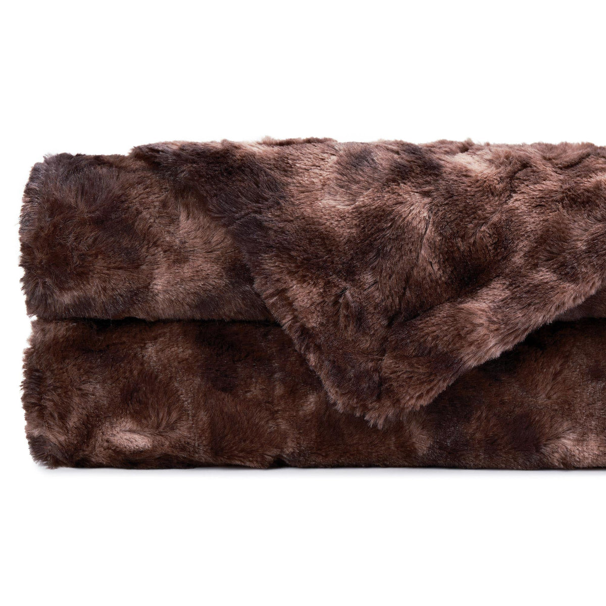 Reversible Oversized Faux Fur Wolf Throw Blanket – Premium Soft Microfiber for Couch, Bed & Chairs | Thomler