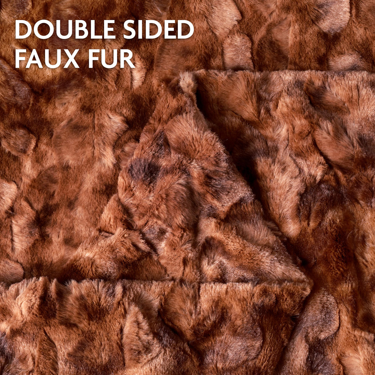 Reversible Oversized Faux Fur Wolf Throw Blanket – Premium Soft Microfiber for Couch, Bed & Chairs | Thomler