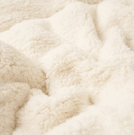 Plush Flannel Fleece Throw Blanket for Bed & Couch – Reversible Solid Color Design, Machine Washable, Double-Sided Warmth for Bedroom | Thomler