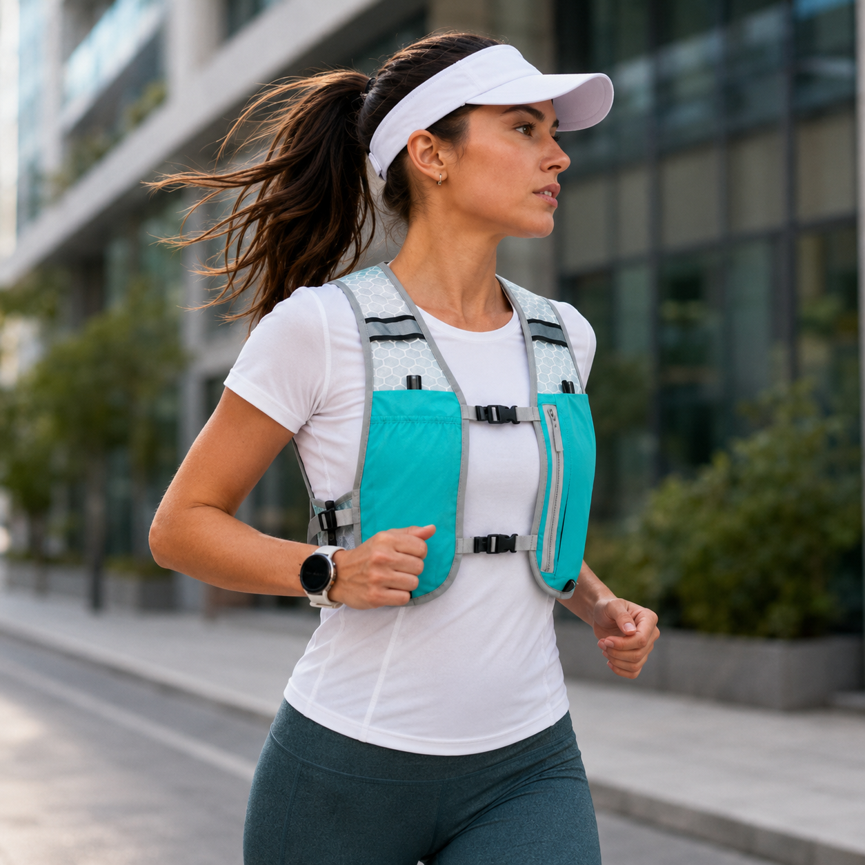 Running Hydration Vest 5L Lightweight Trail Pack with Multiple Pockets for Marathon Training | Thomler