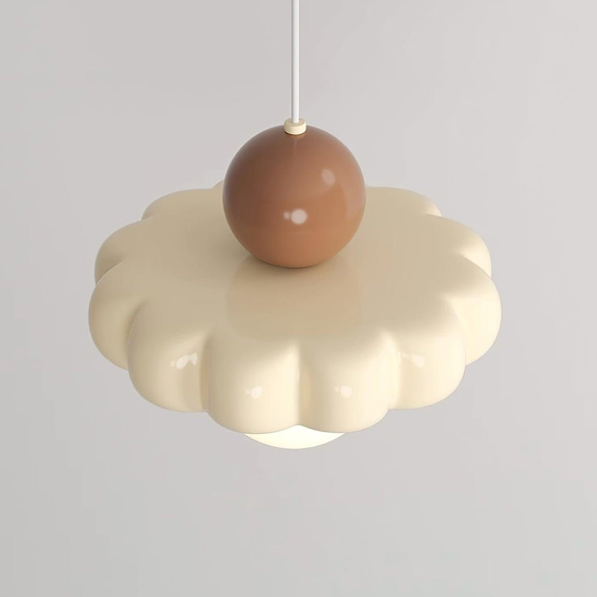 Retro Globe Pendant Light with Curved Shade – G9 Socket Ceiling Fixture for Dining Room Kitchen Bedroom – Adjustable Hanging Lamp Modern | Thomler