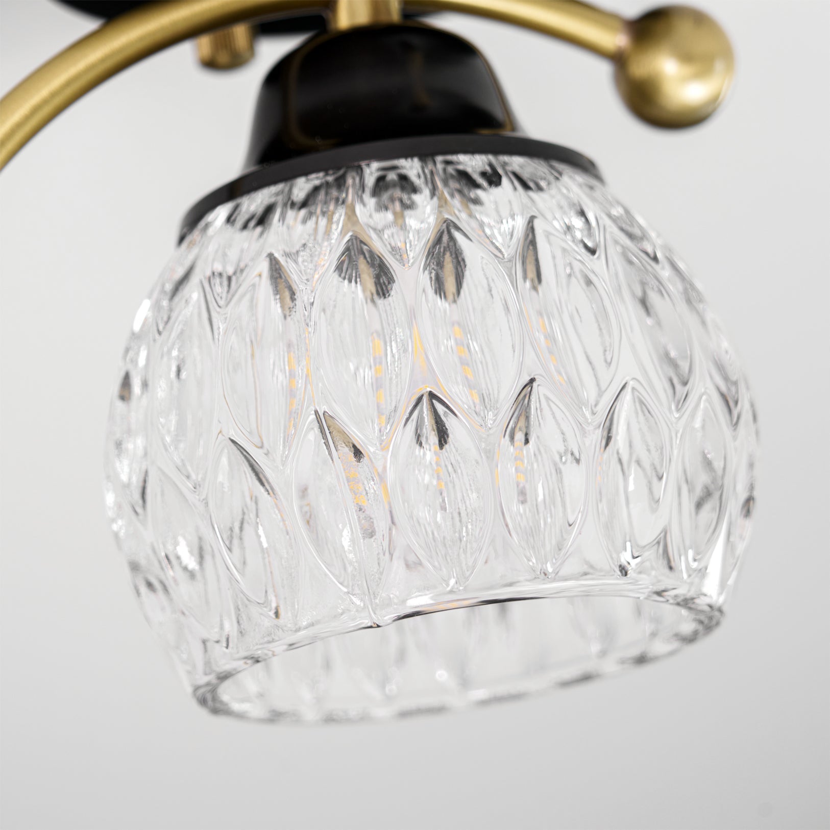 Ceiling Lamp Brass 9.1 in x 10.6 in Indoor LED Ceramic Bird Pendant Light | Thomler