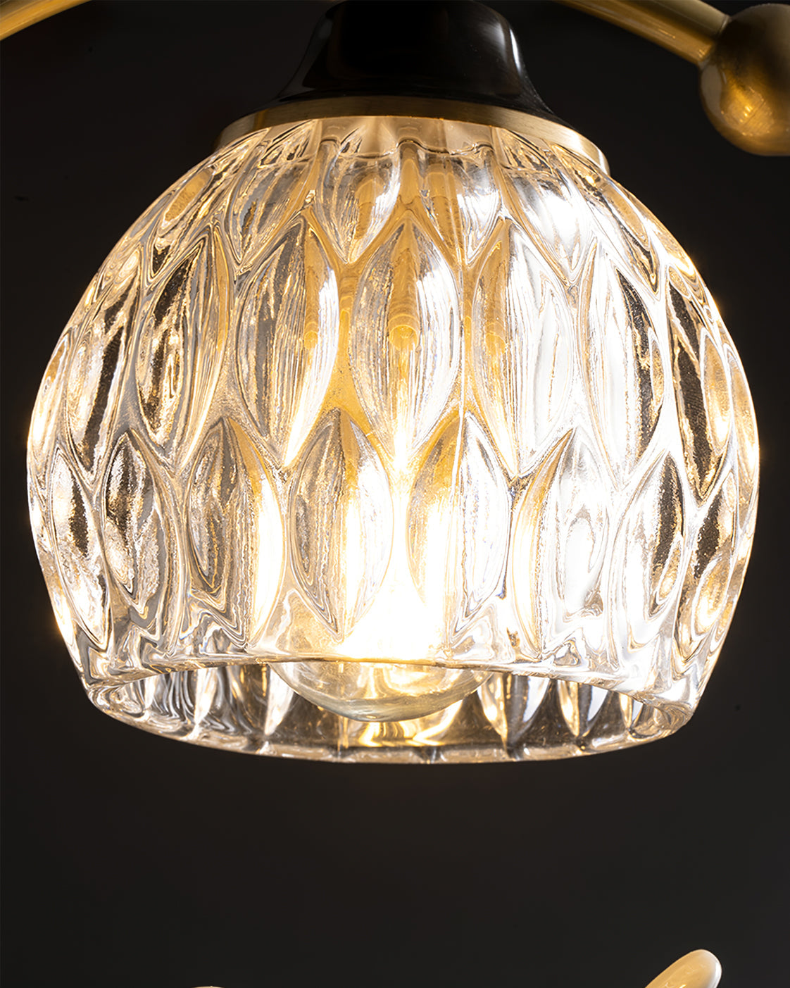 Ceiling Lamp Brass 9.1 in x 10.6 in Indoor LED Ceramic Bird Pendant Light | Thomler