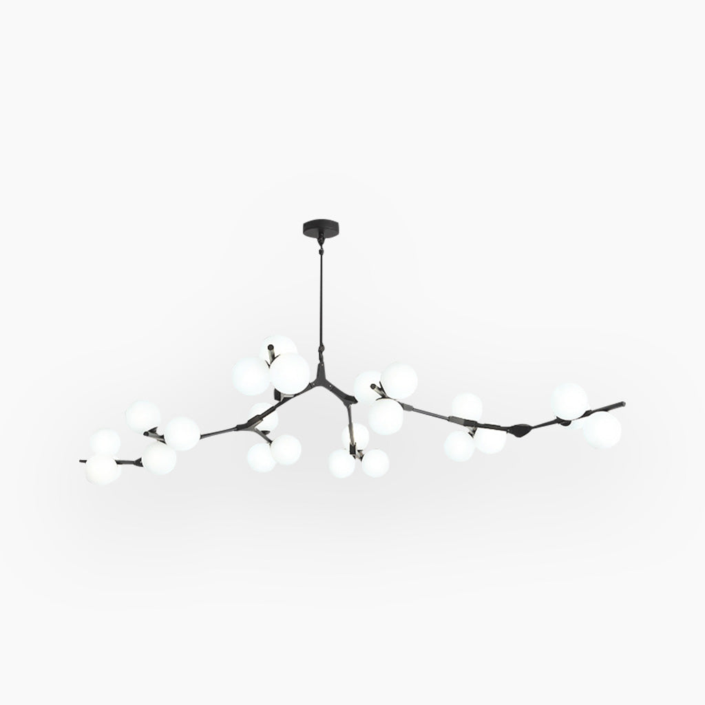 Chandelier Metal Branching 48 in Adjustable Living Room Dining Room Modern Lighting Fixture | Thomler