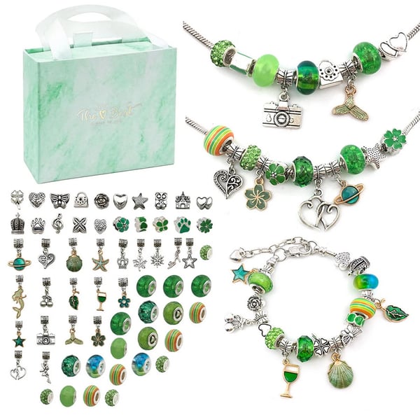 DIY Bracelet Making Kit for Kids – Creative Jewelry Craft Set with Beads & Charms | Thomler