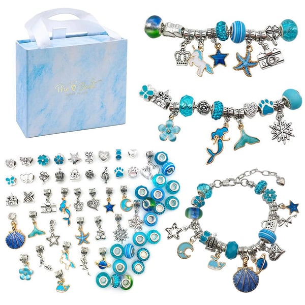 DIY Bracelet Making Kit for Kids – Creative Jewelry Craft Set with Beads & Charms | Thomler