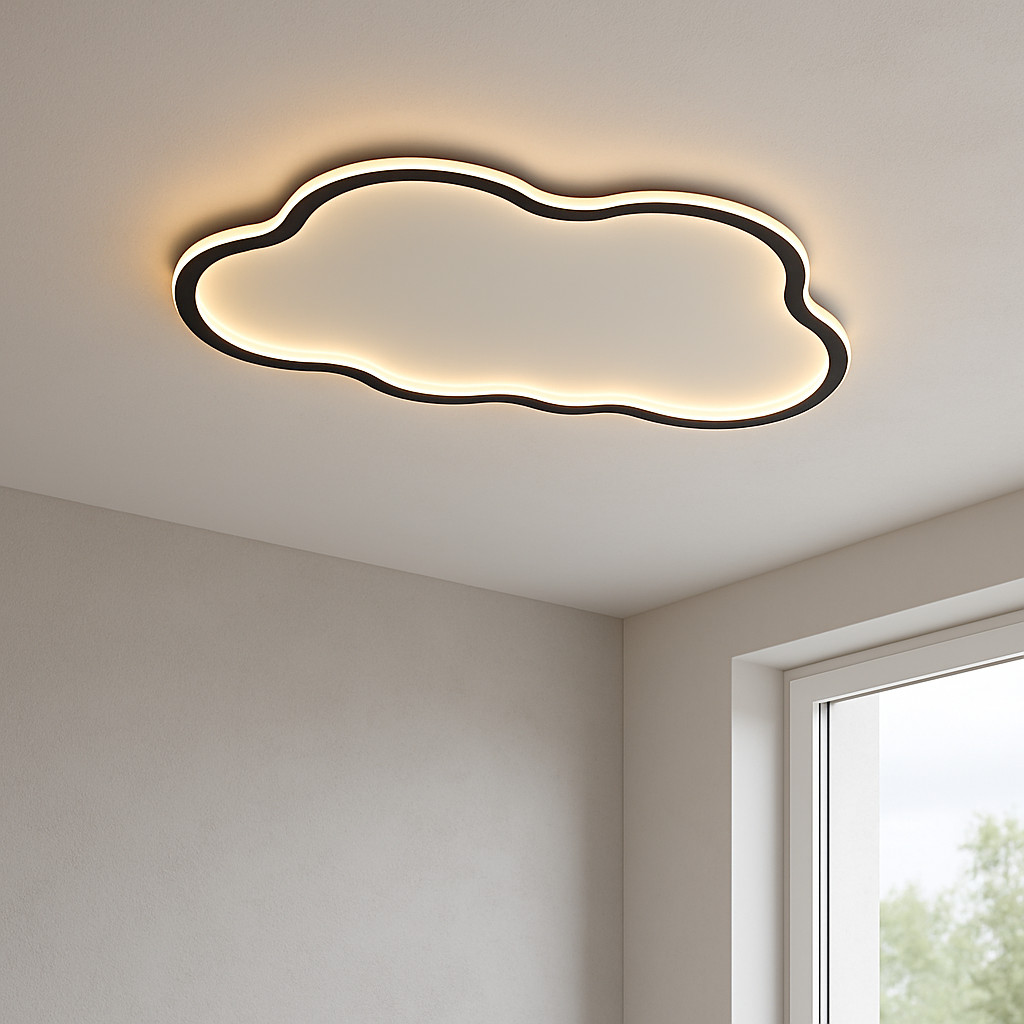 Ceiling Light Aluminium LED 50.0 cm White Bedroom Living Room Modern Minimalist Lighting | Thomler