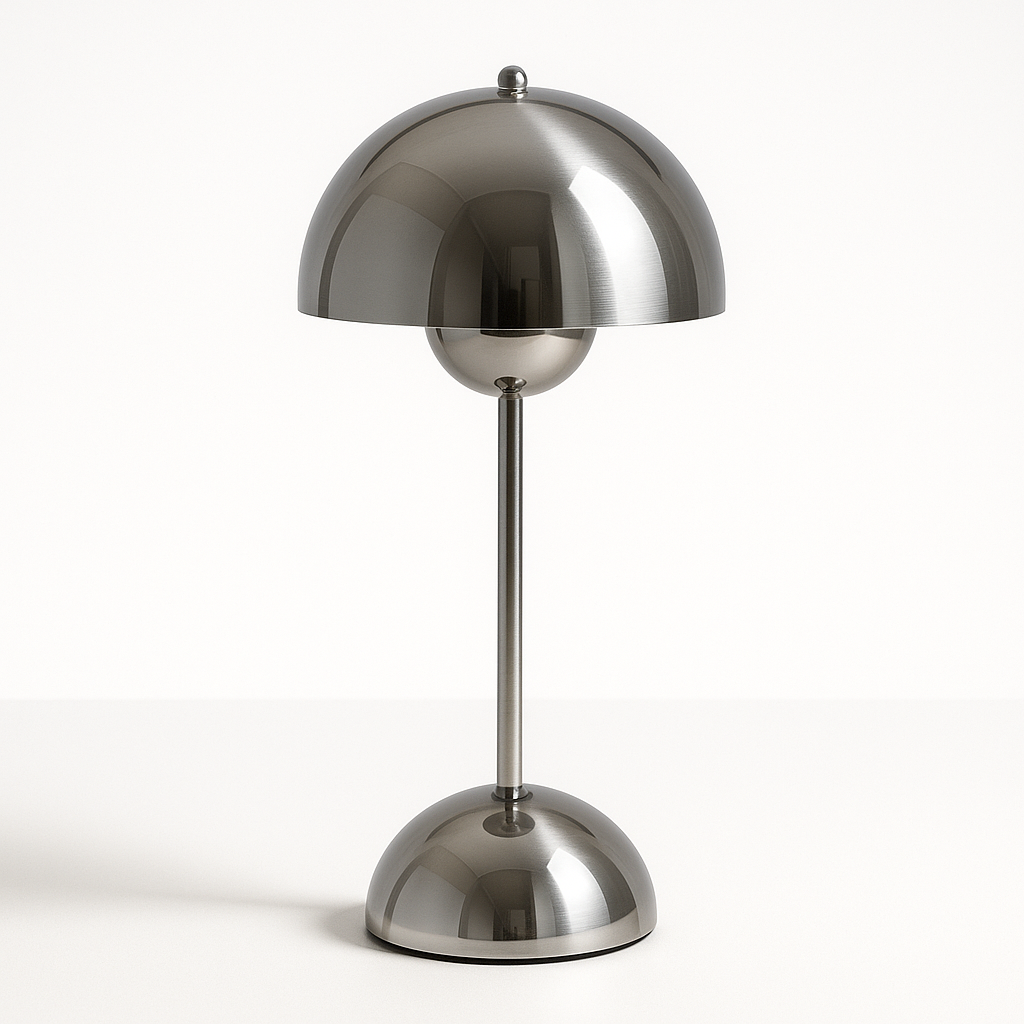 Adjustable Dimmable Metal Table Lamp – Petal Shade LED Desk Light for Living Room, Bedroom & Office | Thomler