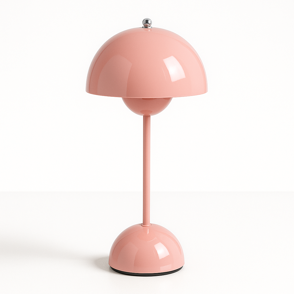 Adjustable Dimmable Metal Table Lamp – Petal Shade LED Desk Light for Living Room, Bedroom & Office | Thomler