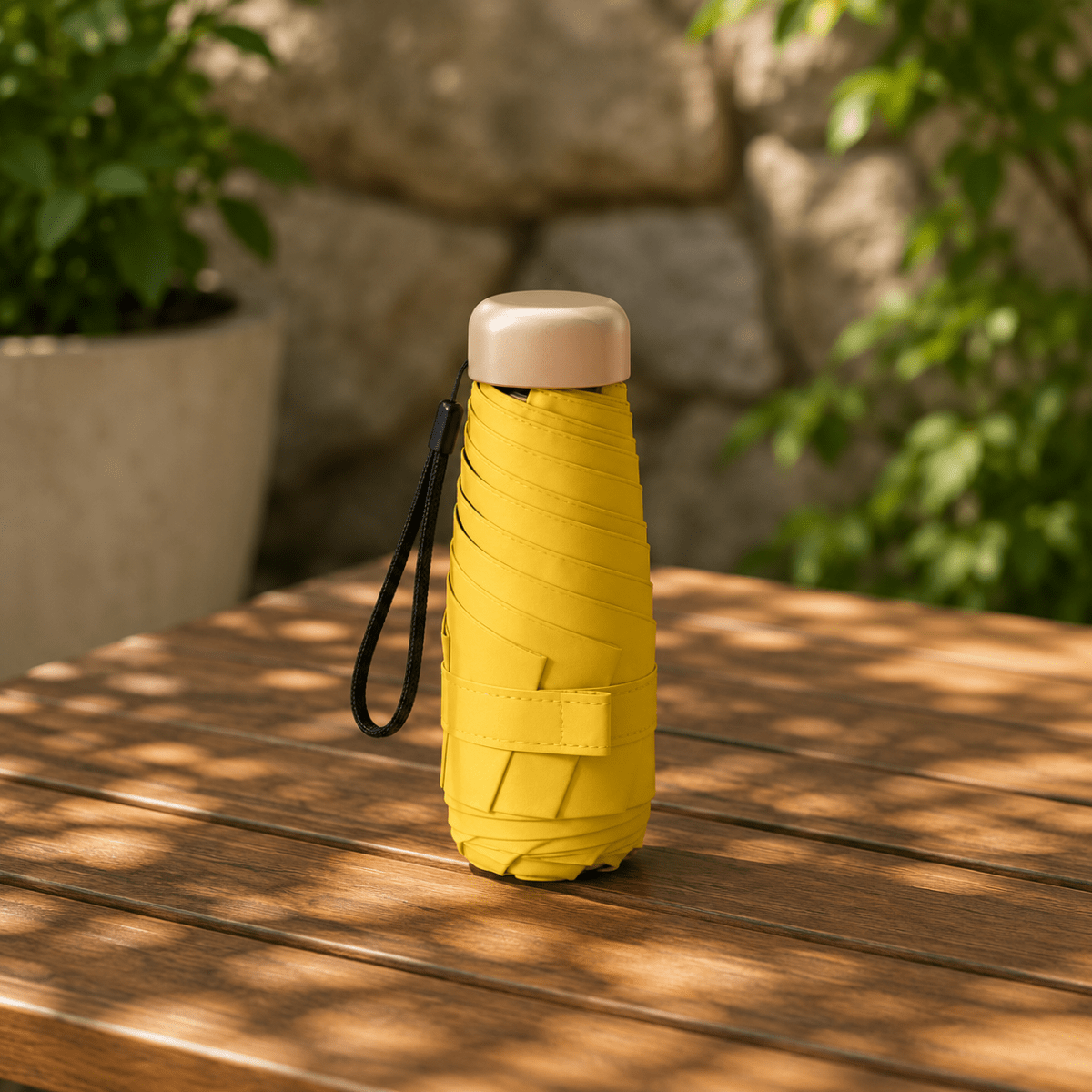 Pocket Folding Umbrella – Featherweight Rain & Sun Shield for Travel & Everyday Carry | Thomler