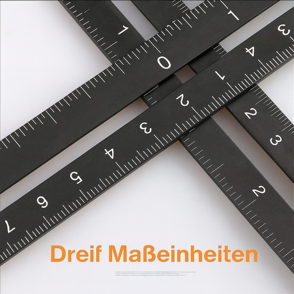 12-Segment Adjustable Angle Measurement Tool for Contours & Templates – Perfect for Tile, Wood & Metal Projects | Thomler