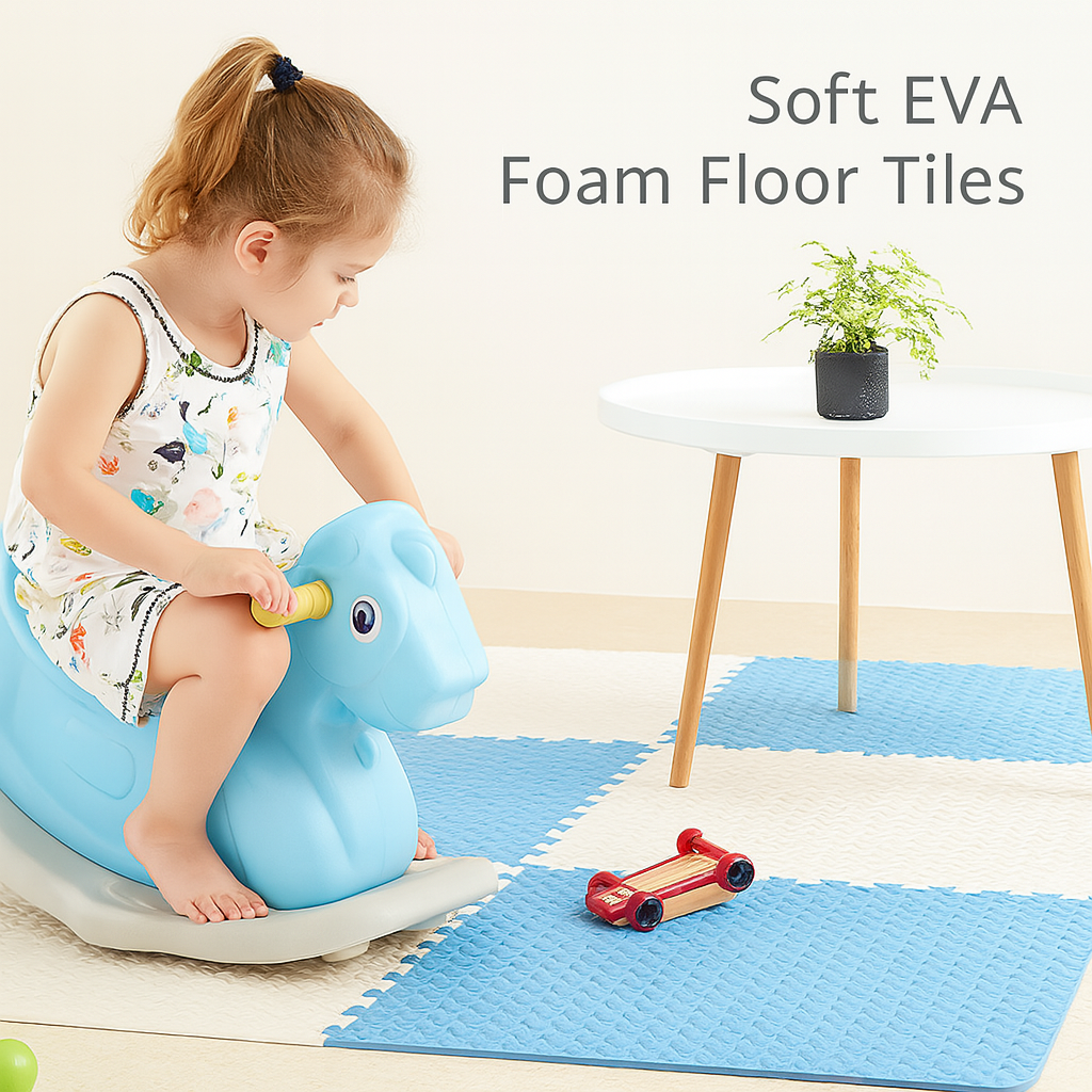 Play Mat EVA Foam 30.0 cm Soft Puzzle Floor for Babies and Children Safe Play Area Nursery Playroom | Thomler