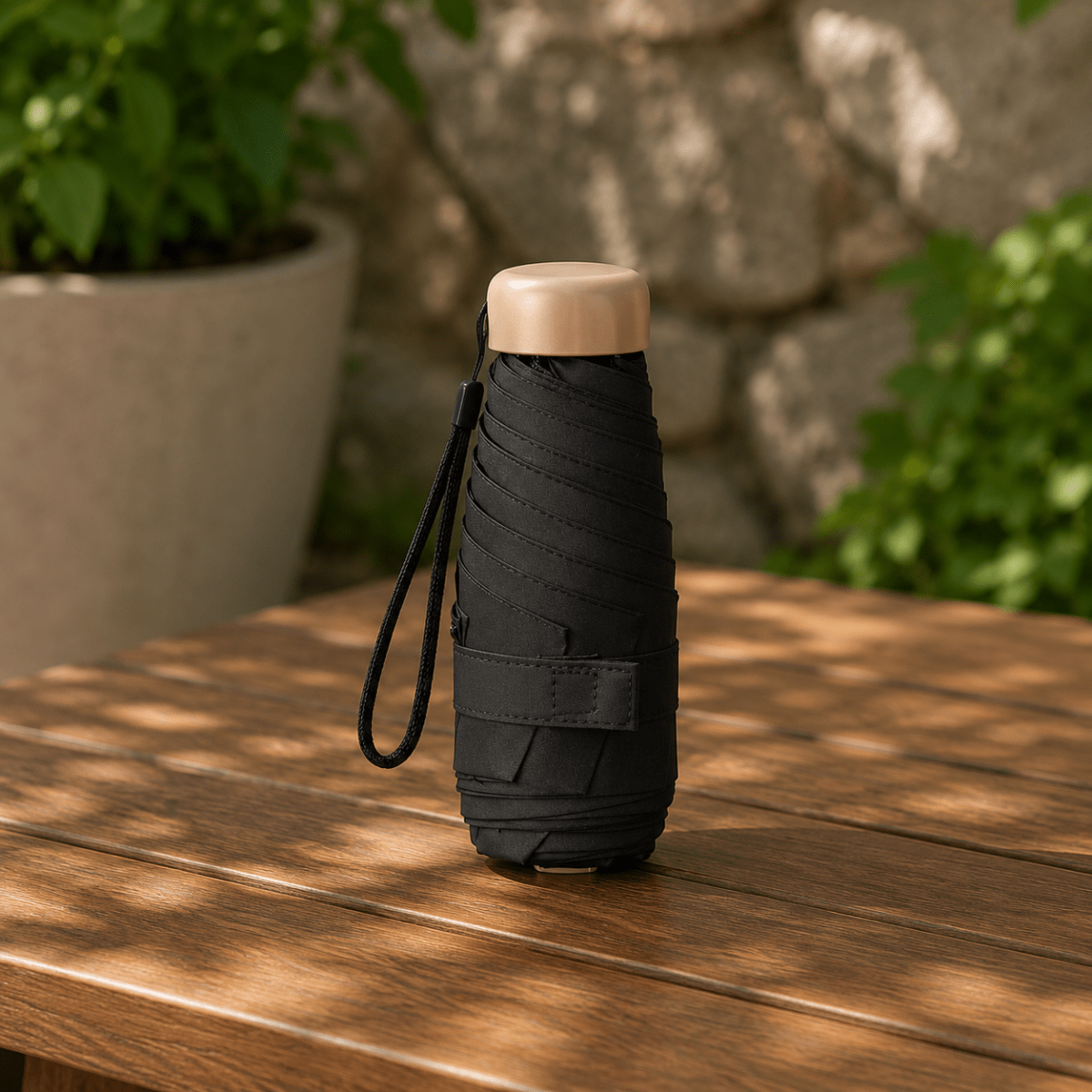 Pocket Folding Umbrella – Featherweight Rain & Sun Shield for Travel & Everyday Carry | Thomler