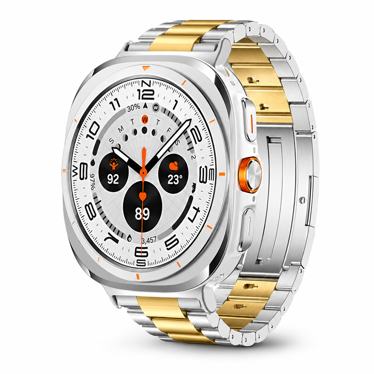 Premium Metal Link Wristband for Samsung Galaxy Watch Ultra 47mm – Titanium & Steel Construction | Thomler
