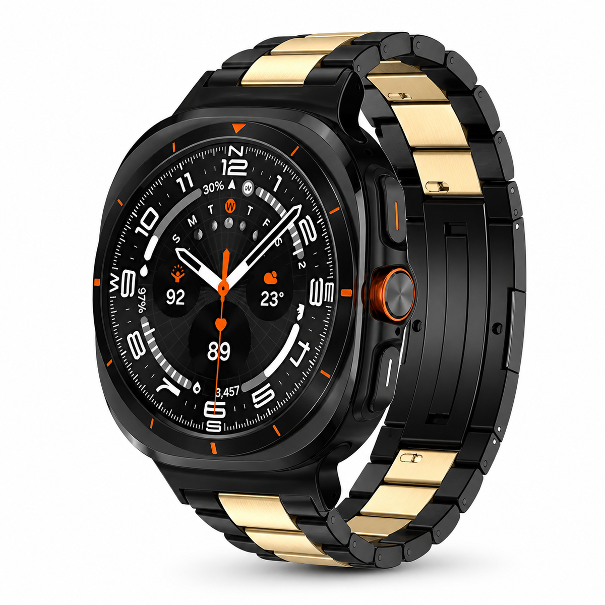 Premium Metal Link Wristband for Samsung Galaxy Watch Ultra 47mm – Titanium & Steel Construction | Thomler