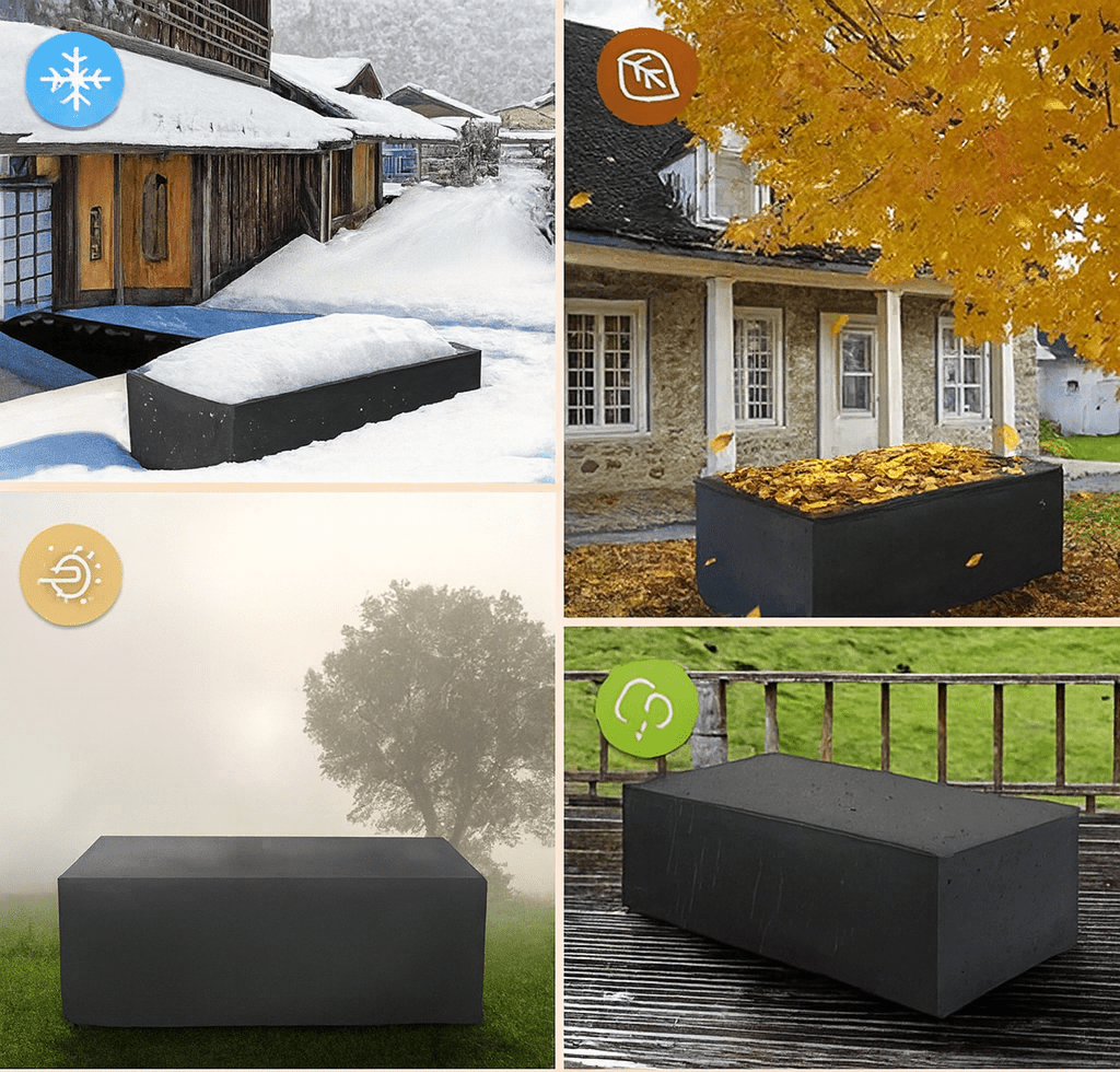 All-Weather Outdoor Furniture Cover - Waterproof UV-Resistant Patio Protection Year-Round | Thomler