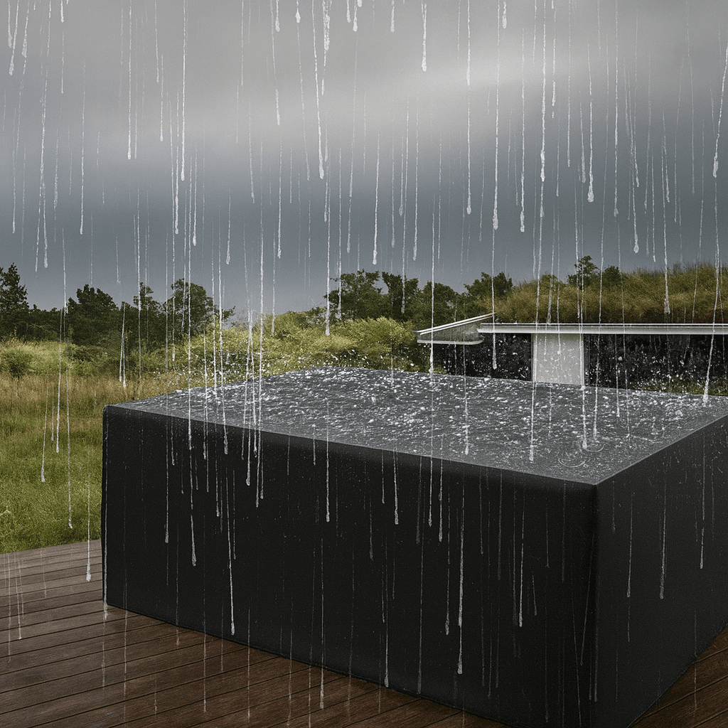 Garden Furniture Cover Water Repellent Polyester All Season Patio Table Chair Lounge Set Protector UV Resistant Outdoor Storage | Thomler