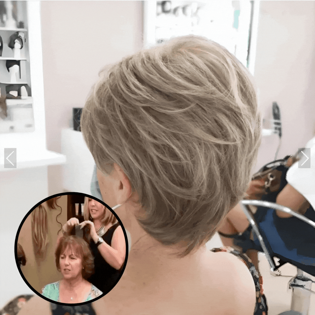 Clip-In Synthetic Hair Extension – 8 in Volumizing Hairpiece with Secure Claw Clip for Instant Length & Fullness | Thomler