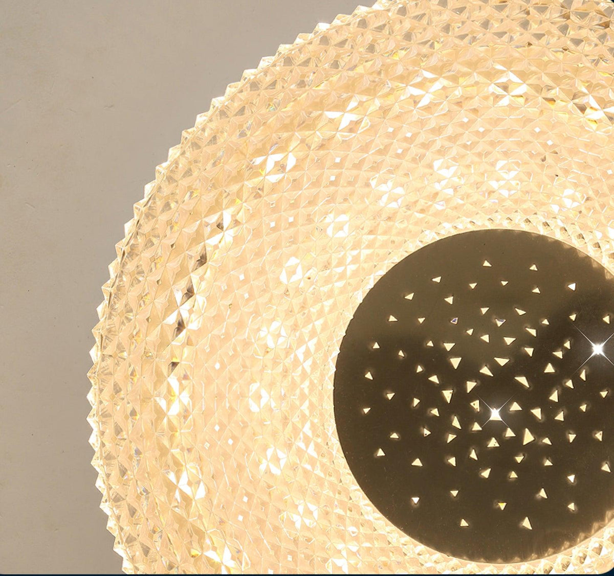 Modern LED Flush Mount Ceiling Light with Acrylic Shade – Gold or White Finish | Thomler
