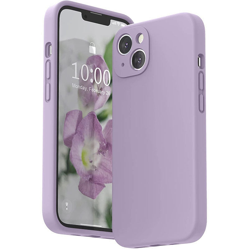 Soft-Touch Silicone Phone Case for iPhone 17, 16, Pro, Max & Air – Shock-Absorbing Protection with Anti-Fingerprint Finish | Thomler