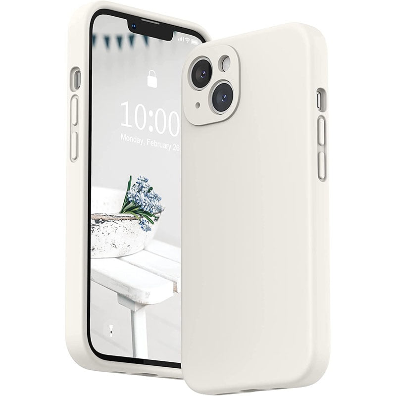 Soft-Touch Silicone Phone Case for iPhone 17, 16, Pro, Max & Air – Shock-Absorbing Protection with Anti-Fingerprint Finish | Thomler