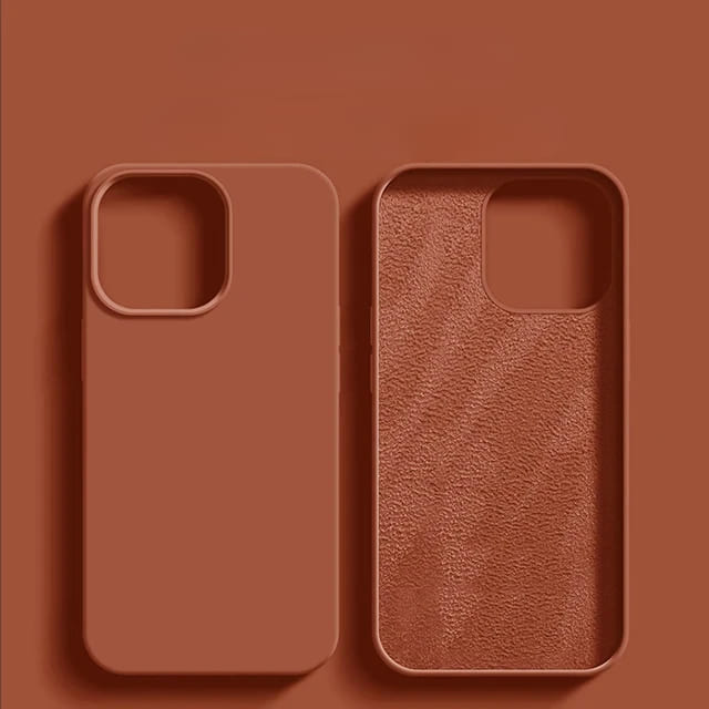 Soft-Touch Silicone Phone Case for iPhone 17, 16, Pro, Max & Air – Shock-Absorbing Protection with Anti-Fingerprint Finish | Thomler