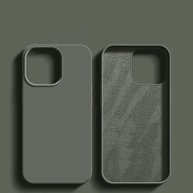 Soft-Touch Silicone Phone Case for iPhone 17, 16, Pro, Max & Air – Shock-Absorbing Protection with Anti-Fingerprint Finish | Thomler