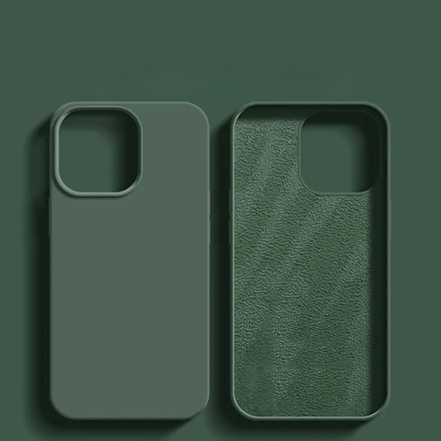 Soft-Touch Silicone Phone Case for iPhone 17, 16, Pro, Max & Air – Shock-Absorbing Protection with Anti-Fingerprint Finish | Thomler