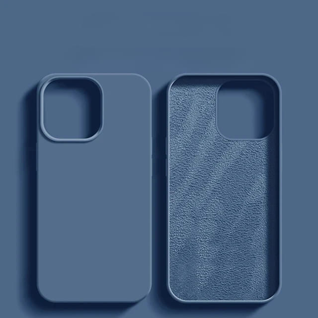 Soft-Touch Silicone Phone Case for iPhone 17, 16, Pro, Max & Air – Shock-Absorbing Protection with Anti-Fingerprint Finish | Thomler