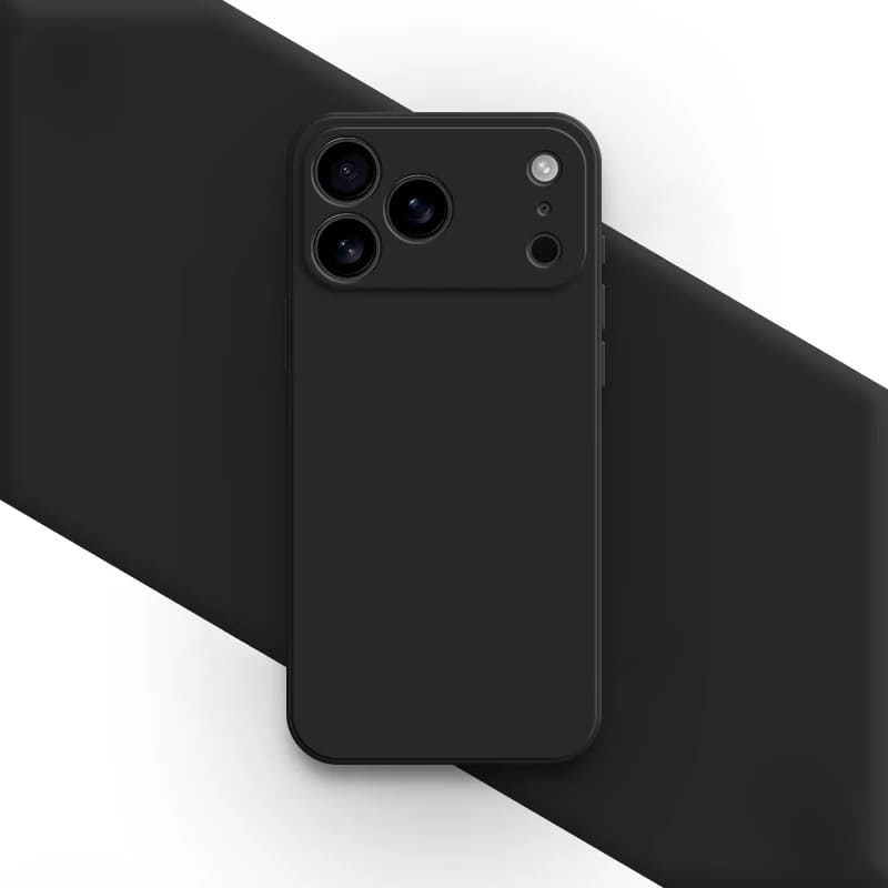 Soft-Touch Silicone Phone Case for iPhone 17, 16, Pro, Max & Air – Shock-Absorbing Protection with Anti-Fingerprint Finish | Thomler