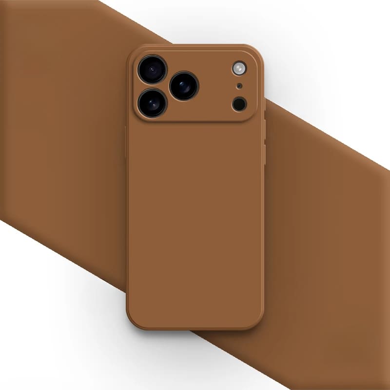 Soft-Touch Silicone Phone Case for iPhone 17, 16, Pro, Max & Air – Shock-Absorbing Protection with Anti-Fingerprint Finish | Thomler