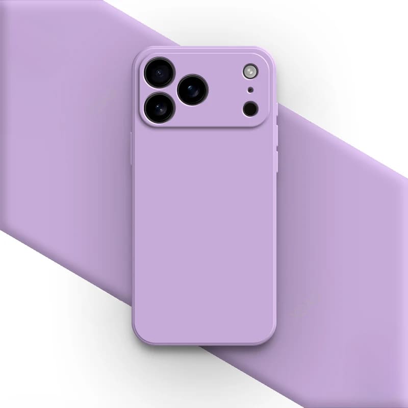 Soft-Touch Silicone Phone Case for iPhone 17, 16, Pro, Max & Air – Shock-Absorbing Protection with Anti-Fingerprint Finish | Thomler