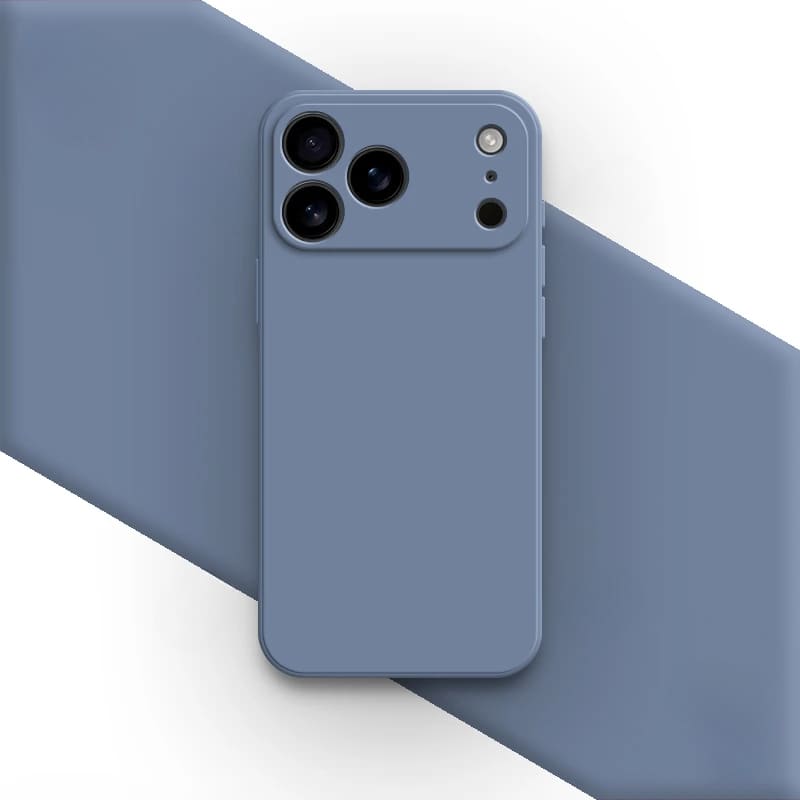 Soft-Touch Silicone Phone Case for iPhone 17, 16, Pro, Max & Air – Shock-Absorbing Protection with Anti-Fingerprint Finish | Thomler