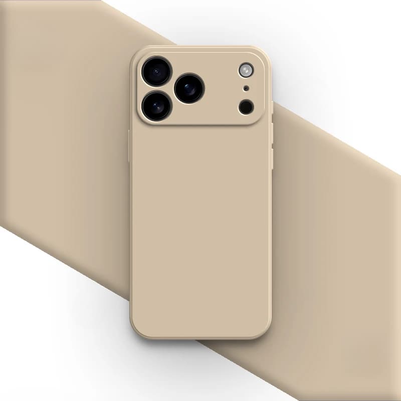 Soft-Touch Silicone Phone Case for iPhone 17, 16, Pro, Max & Air – Shock-Absorbing Protection with Anti-Fingerprint Finish | Thomler