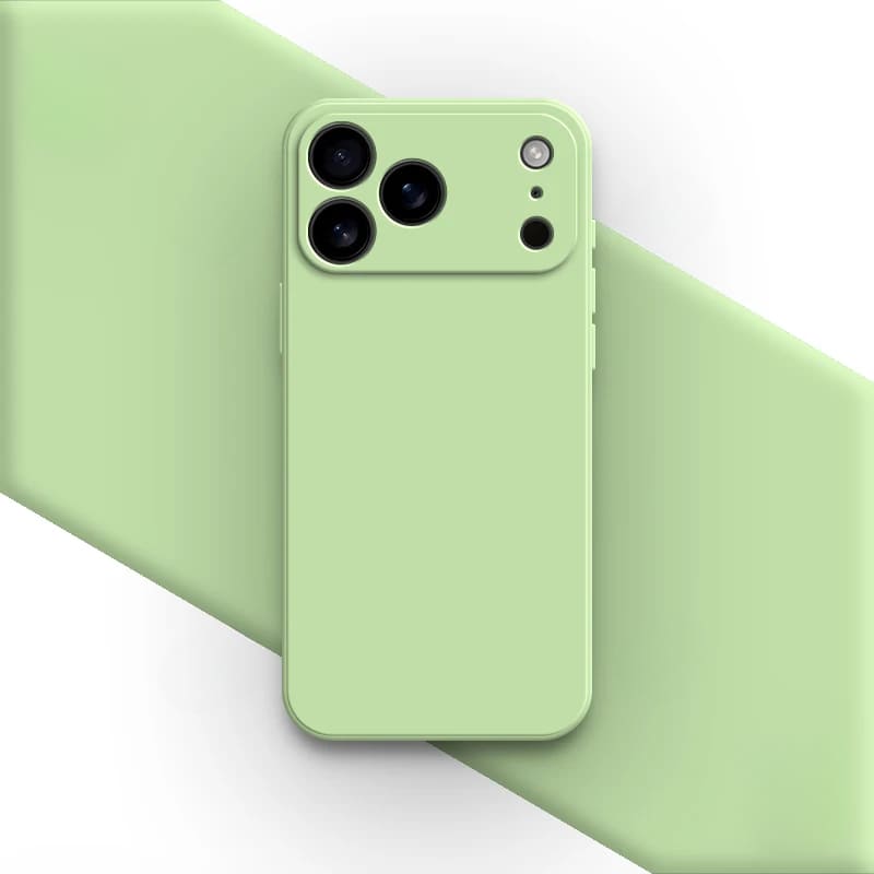 Soft-Touch Silicone Phone Case for iPhone 17, 16, Pro, Max & Air – Shock-Absorbing Protection with Anti-Fingerprint Finish | Thomler