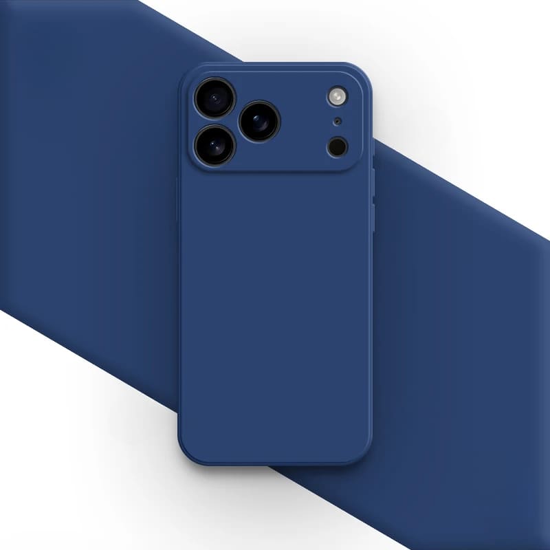 Soft-Touch Silicone Phone Case for iPhone 17, 16, Pro, Max & Air – Shock-Absorbing Protection with Anti-Fingerprint Finish | Thomler