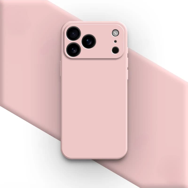 Soft-Touch Silicone Phone Case for iPhone 17, 16, Pro, Max & Air – Shock-Absorbing Protection with Anti-Fingerprint Finish | Thomler