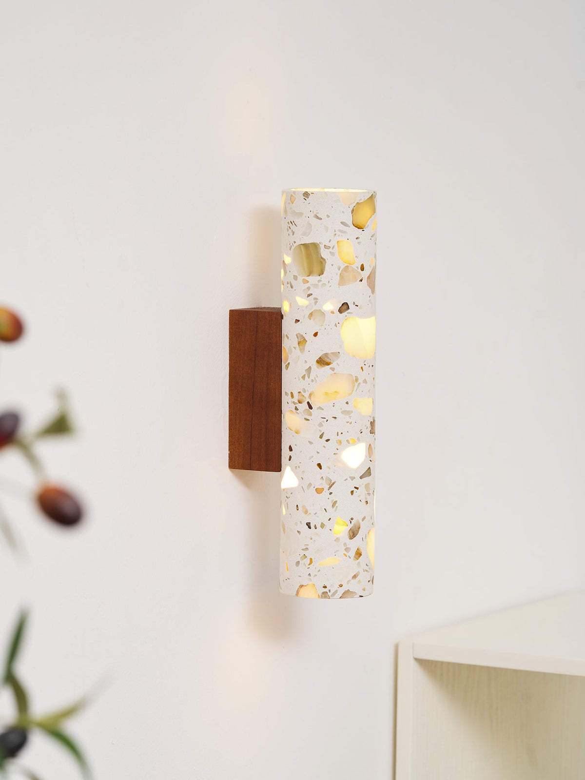 Cylindrical Wall Sconce with Soft Ambient Glow & Modern Profile for Bedroom, Living Room & Hallway | Thomler