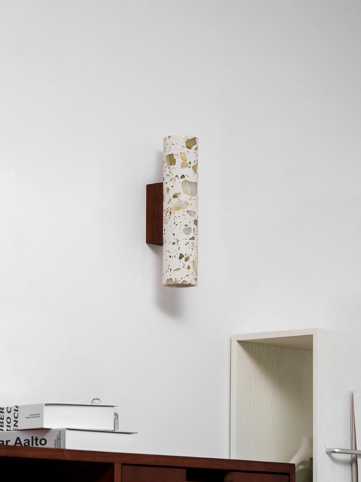 Cylindrical Wall Sconce with Soft Ambient Glow & Modern Profile for Bedroom, Living Room & Hallway | Thomler