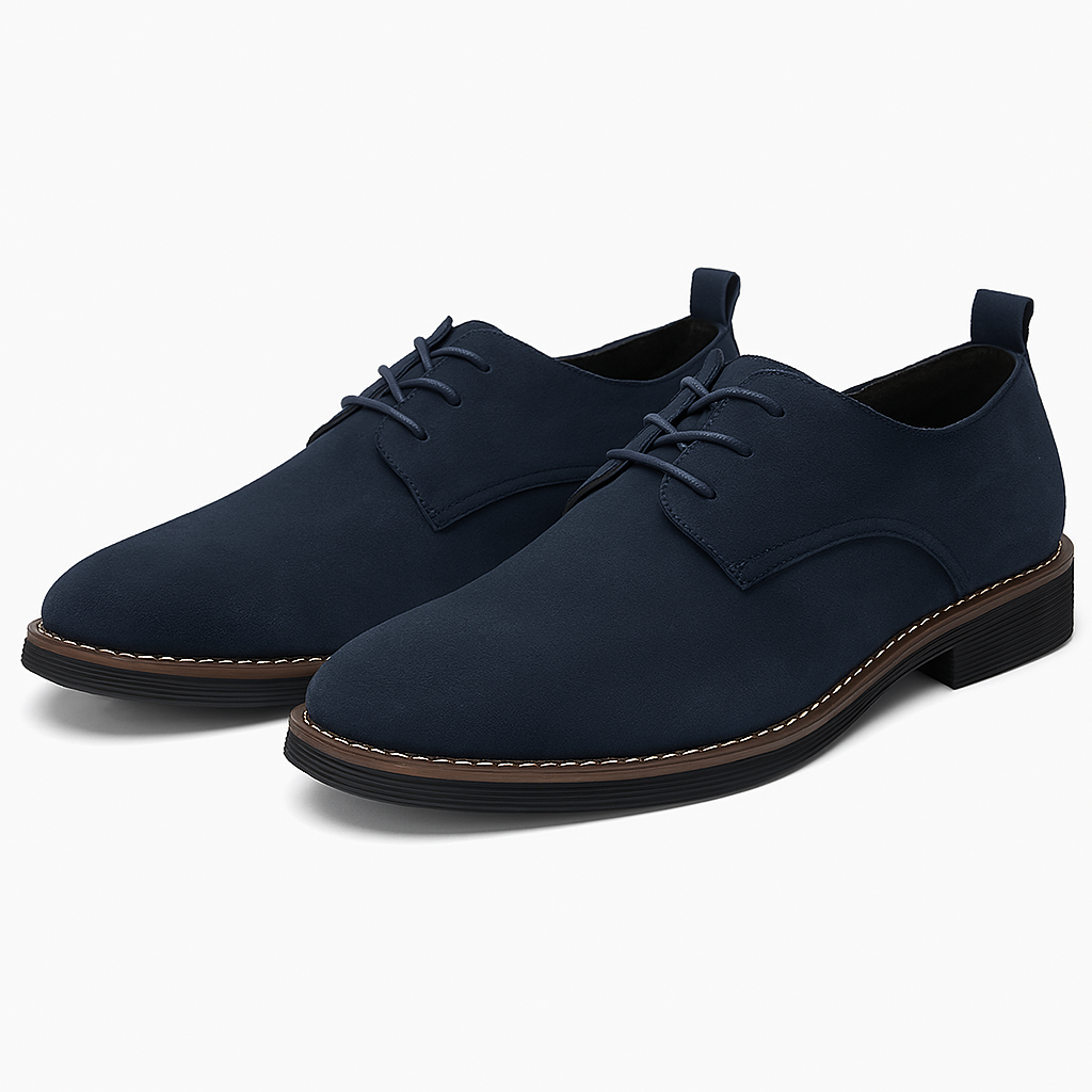 Men's Oxford Dress Shoes – Smooth Leather Finish, Classic Tie Closure, Versatile Office & Casual Wear for Every Day | Thomler