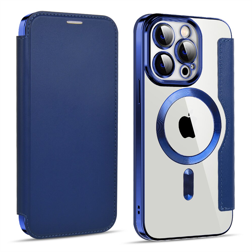 Transparent Card Holder iPhone Case with MagSafe Magnetic Wallet & RFID Protection for 12 13 14 15 16 17 Pro Max Air Plus | Thomler