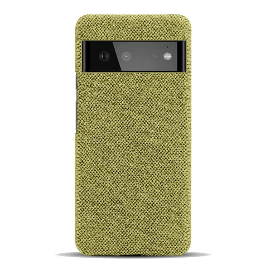 Fabric-Textured Protective Case for Google Pixel – Shock-Absorbing TPU with Raised Edges, Precision Fit for All Pixel Models 7-11 Pro XL | Thomler