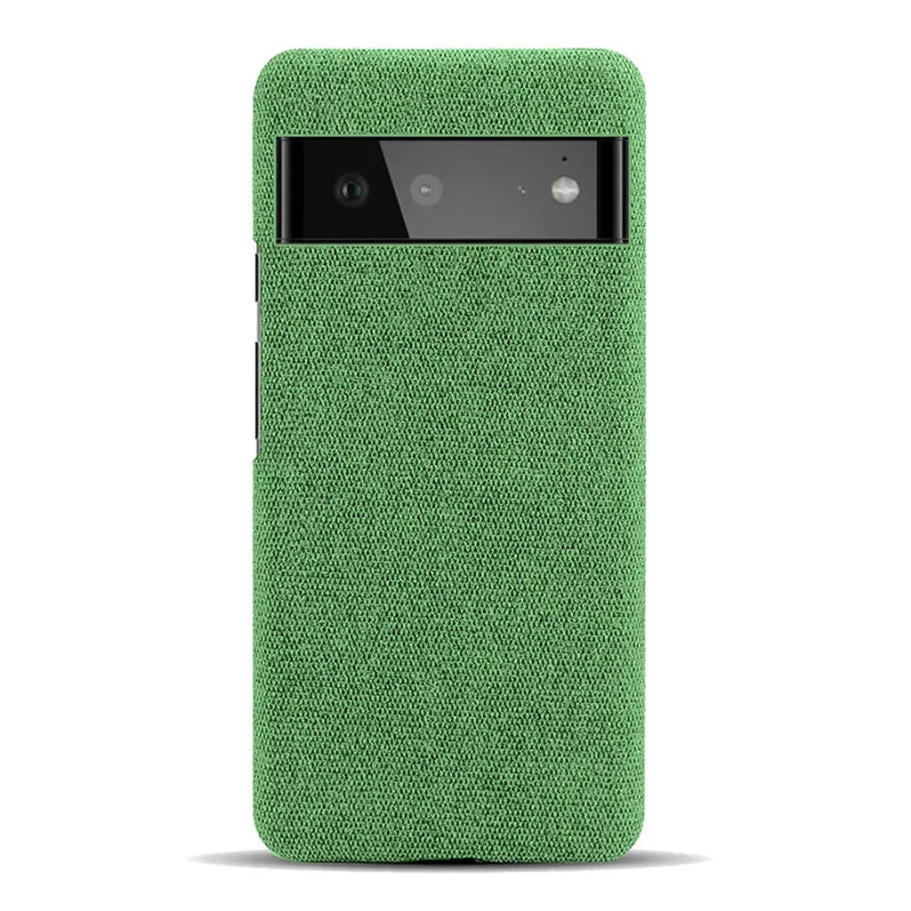 Fabric-Textured Protective Case for Google Pixel – Shock-Absorbing TPU with Raised Edges, Precision Fit for All Pixel Models 7-11 Pro XL | Thomler
