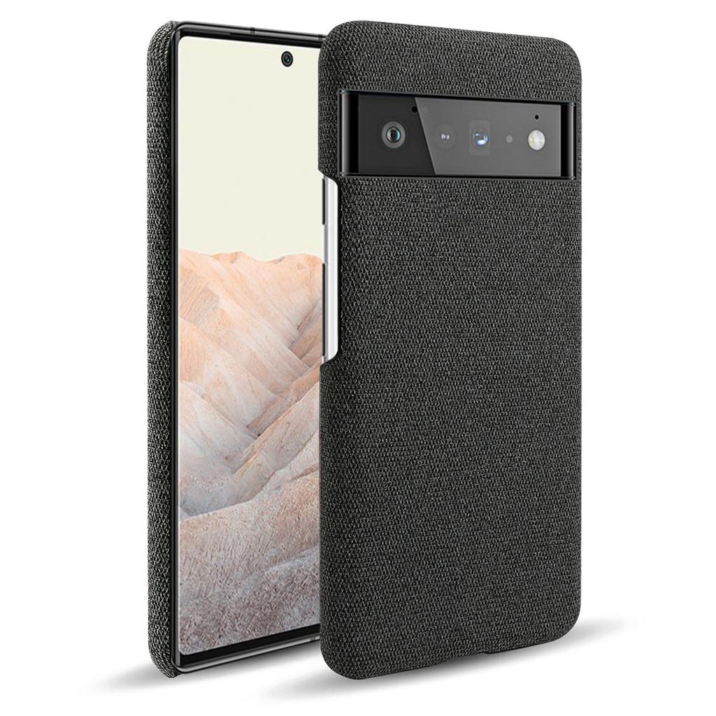 Fabric-Textured Protective Case for Google Pixel – Shock-Absorbing TPU with Raised Edges, Precision Fit for All Pixel Models 7-11 Pro XL | Thomler