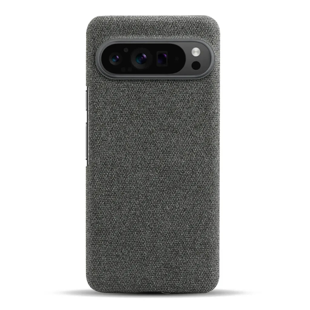 Fabric-Textured Protective Case for Google Pixel – Shock-Absorbing TPU with Raised Edges, Precision Fit for All Pixel Models 7-11 Pro XL | Thomler