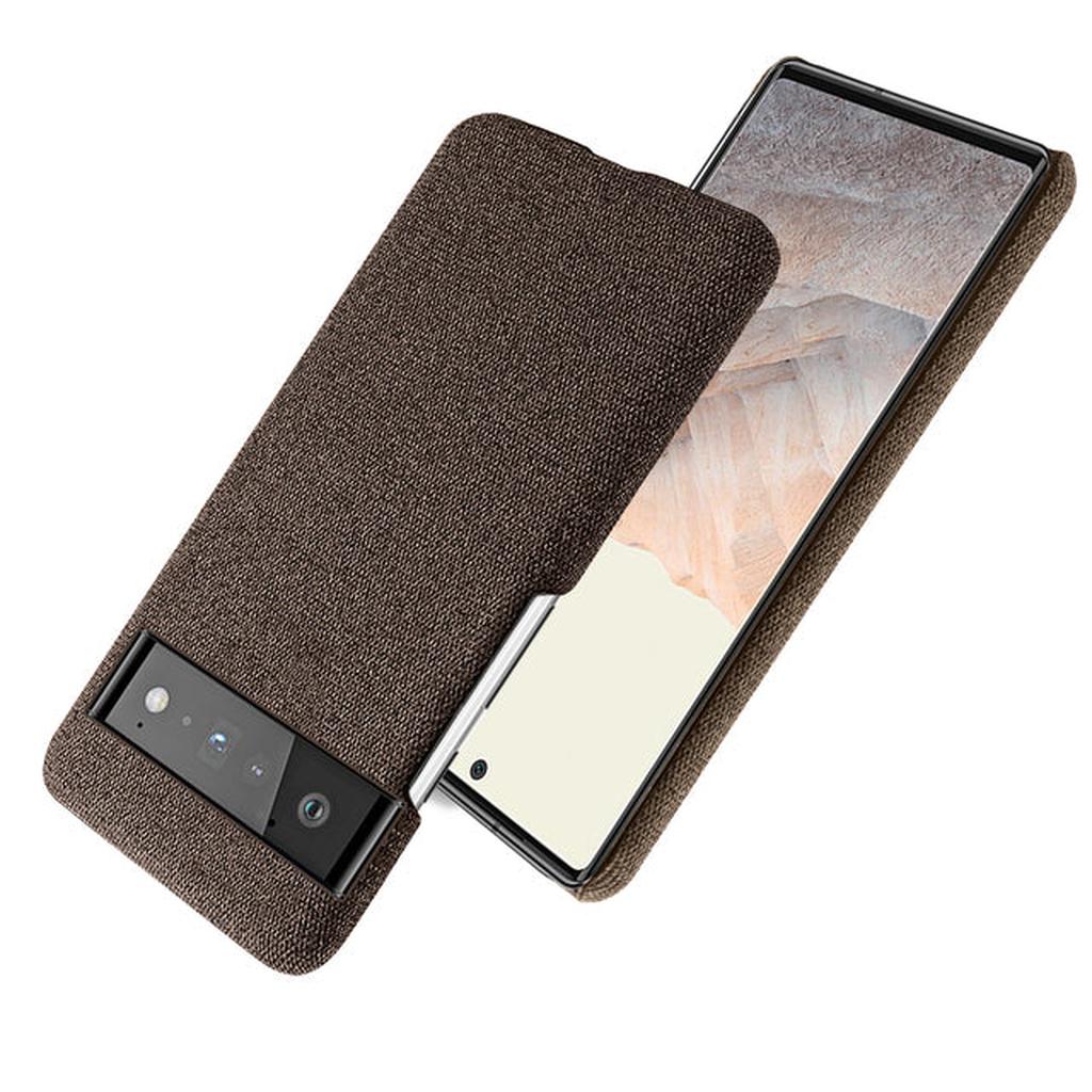 Fabric-Textured Protective Case for Google Pixel – Shock-Absorbing TPU with Raised Edges, Precision Fit for All Pixel Models 7-11 Pro XL | Thomler