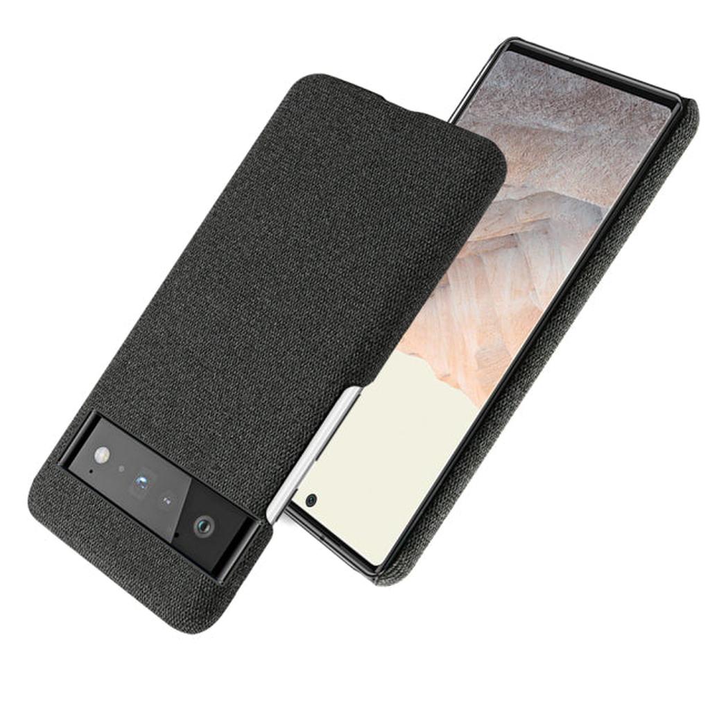 Fabric-Textured Protective Case for Google Pixel – Shock-Absorbing TPU with Raised Edges, Precision Fit for All Pixel Models 7-11 Pro XL | Thomler