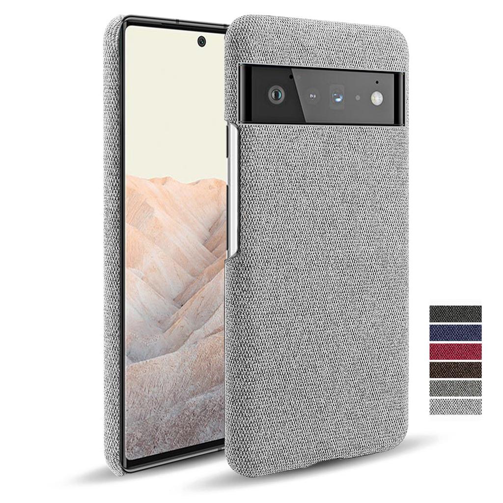 Fabric-Textured Protective Case for Google Pixel – Shock-Absorbing TPU with Raised Edges, Precision Fit for All Pixel Models 7-11 Pro XL | Thomler